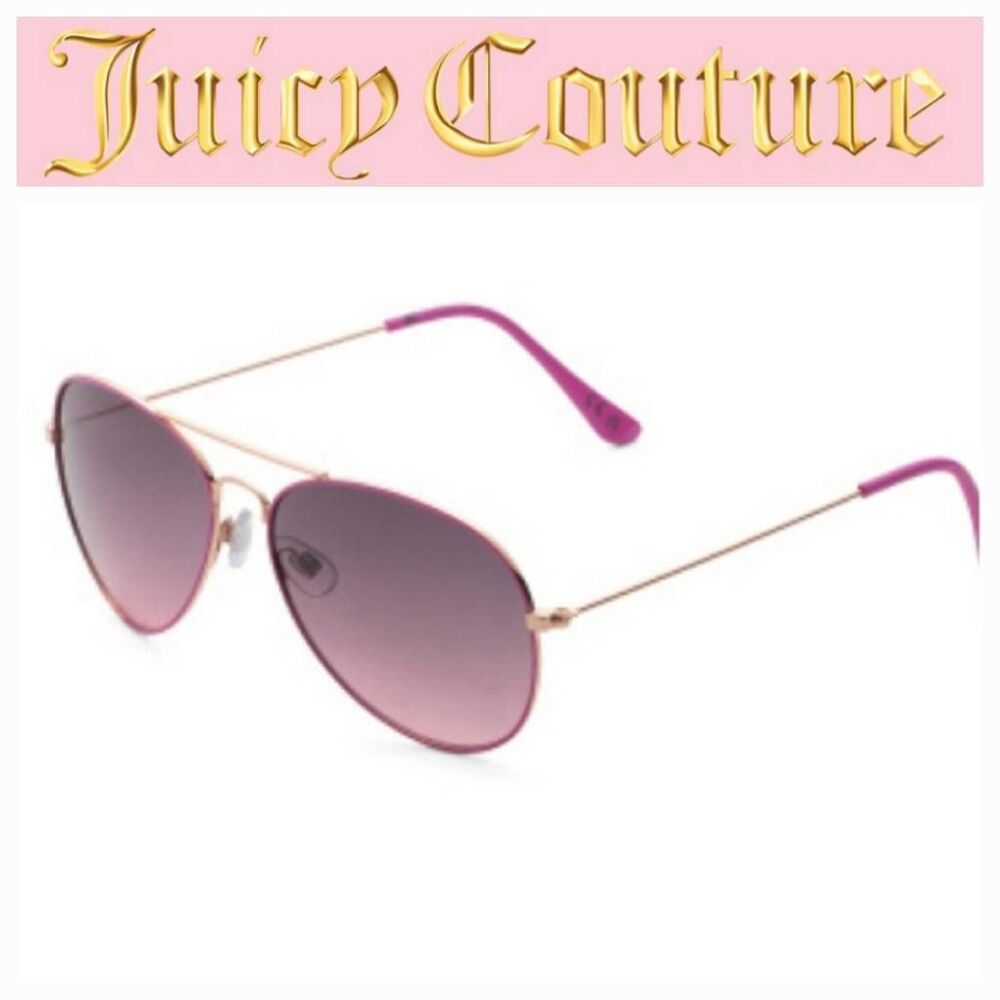 Juicy Couture 58 MM Tony‎ Aviator Sunglasses